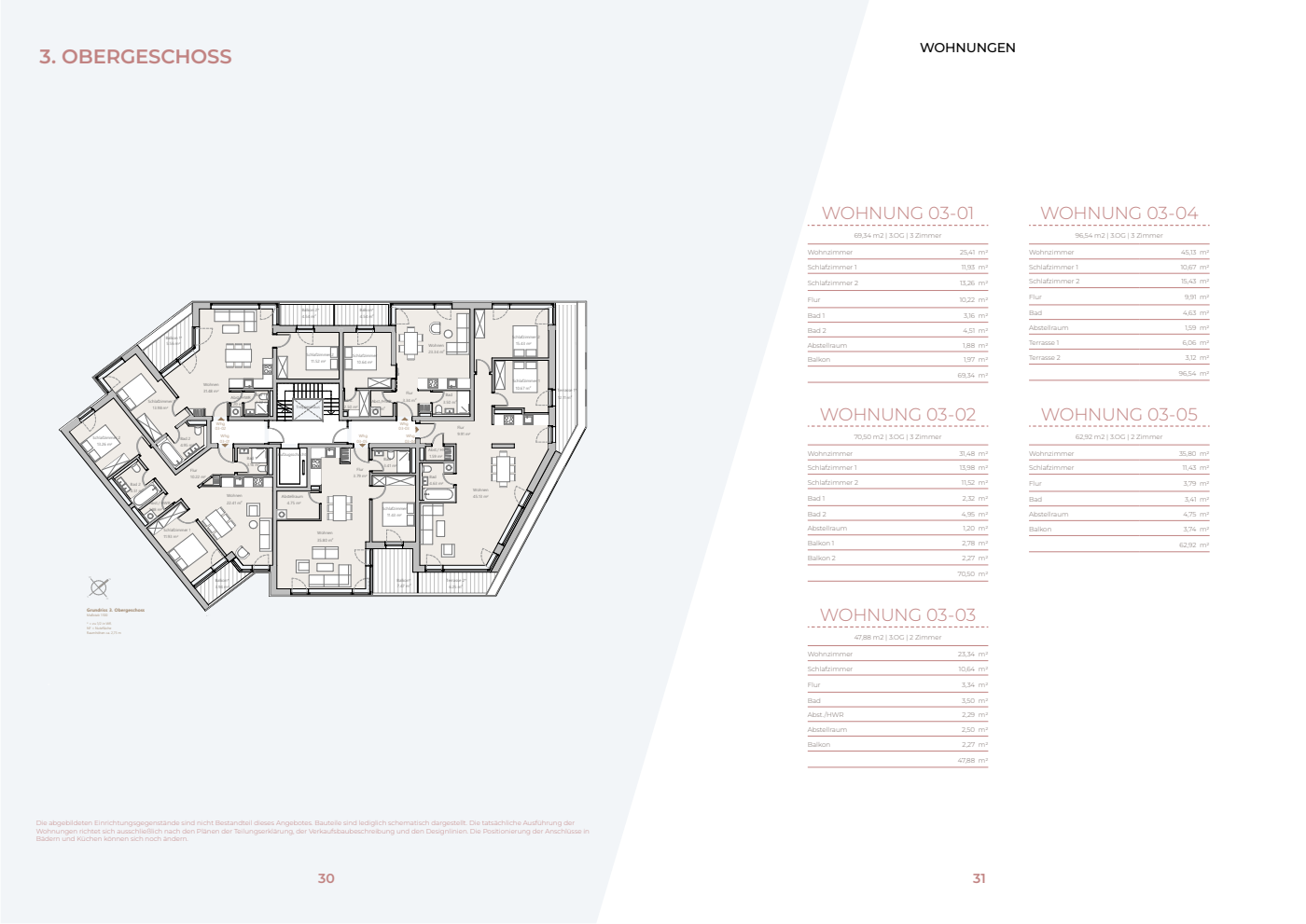 План этажа · 3. Obergeschoss — Планировки, страница 16 PDF