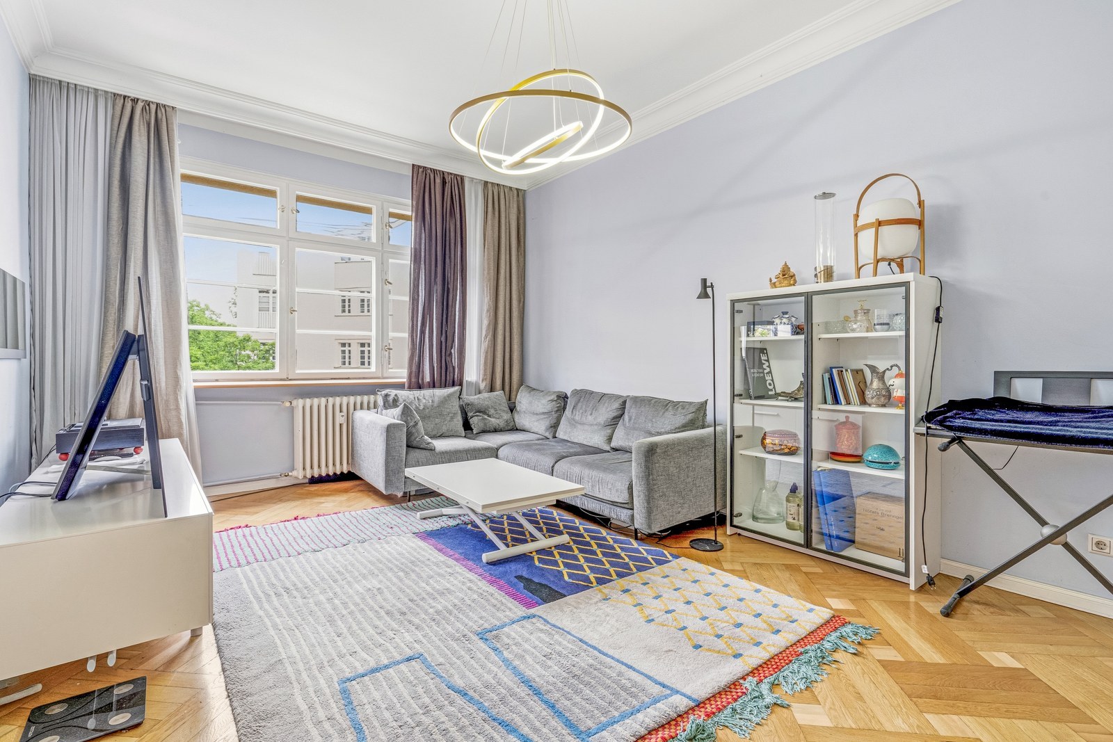 Bewohntes Wohnzimmer vor dem Restyling